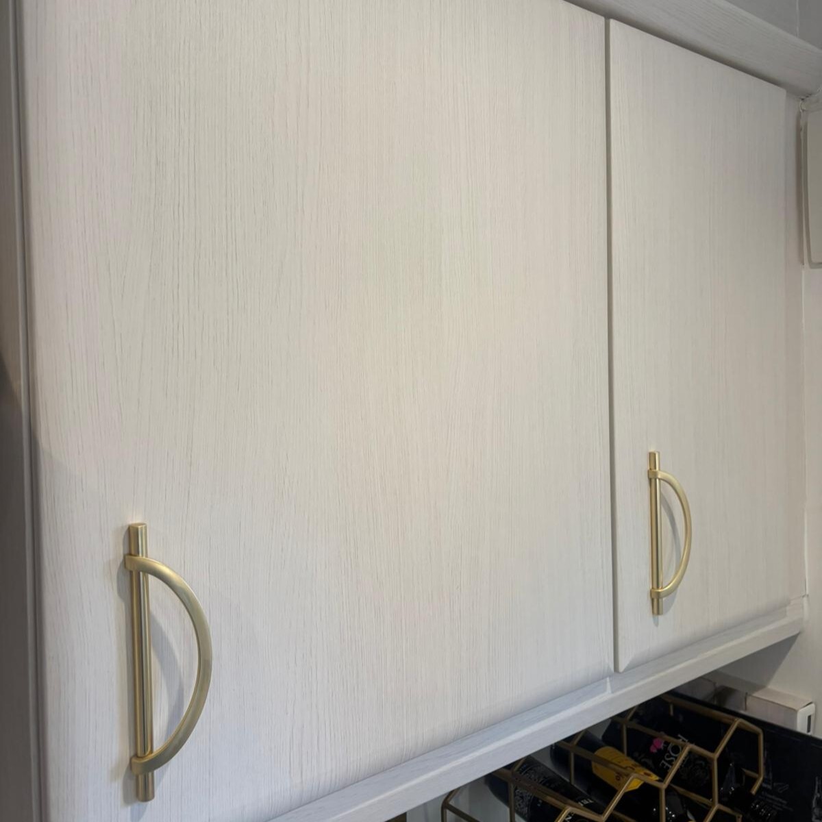 Kitchen cabinet wrapping by Wrap Effect, Cardiff